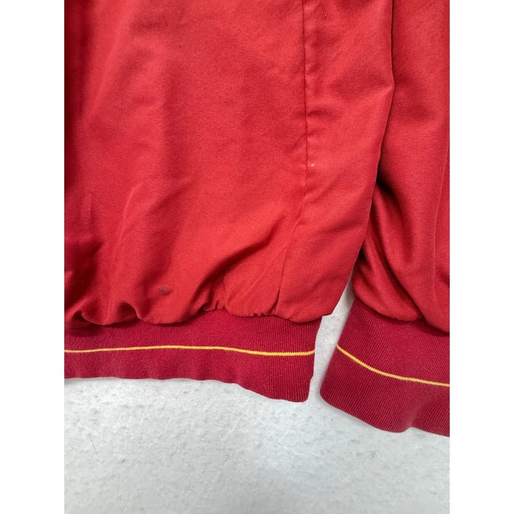 Nike FC Barcelona Kids Red Full Zip Soccer Track Jacket S Embroidered Crest